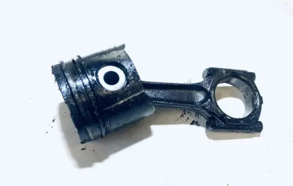 Piston with connecting rod