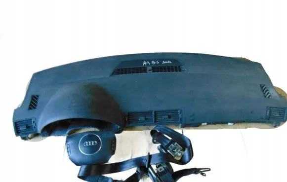 Audi A4 S4 B6 8E 8H Airbag set with panel 