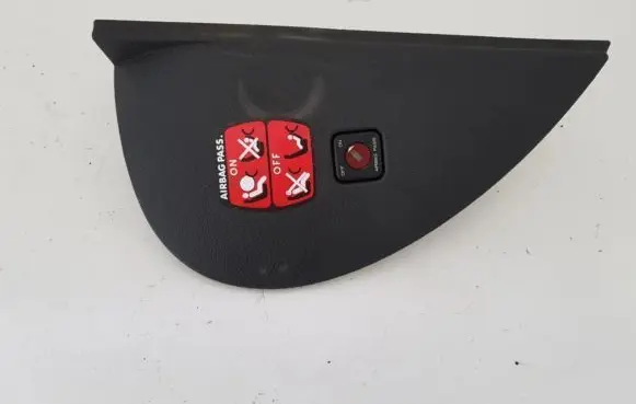 Peugeot 407 Dashboard side end trim 9651182177