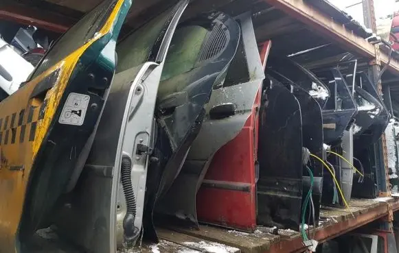 Ford Escort Rear door SIDABRINES