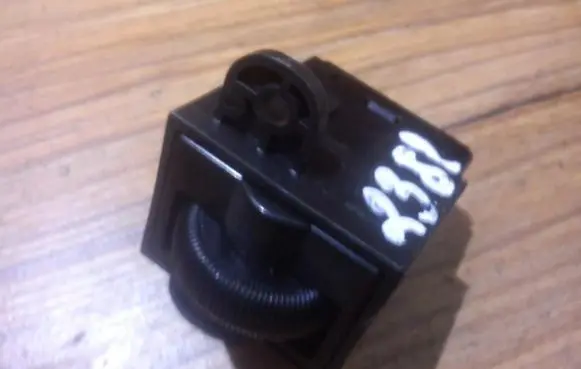 Panel lighting control switch
