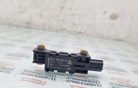 Audi A4 S4 B7 8E 8H Airbag deployment crash/impact sensor 8E0959643B