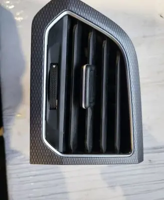 Dashboard side air vent grill/cover trim