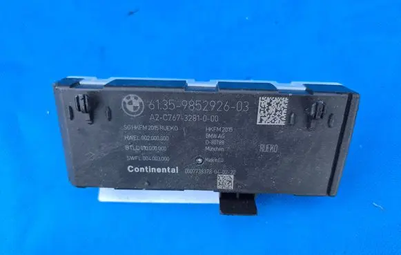 BMW X7 G07 Tailgate/trunk control unit/module 9852926 A2C7673281000