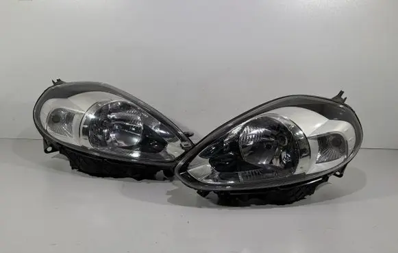 Fiat Punto Evo Headlights/headlamps set 198236396326