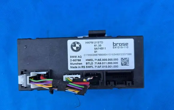 BMW X2 U10 Tailgate/trunk control unit/module 5A74811 HKEM21STD E41015110