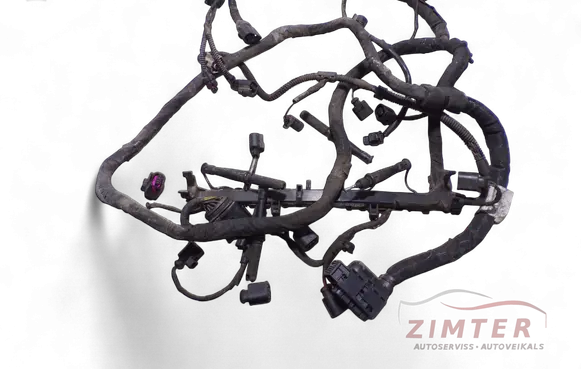 Engine installation wiring loom