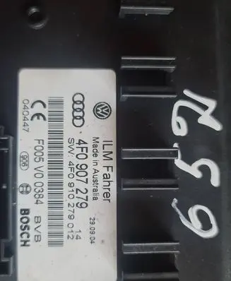 Audi A6 S6 C6 4F Comfort/convenience module 4F0907279 F005V00384 4F0910279