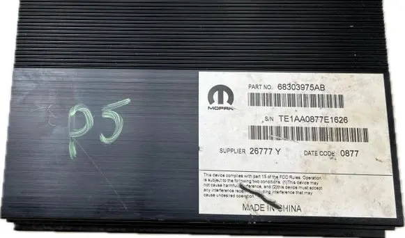 Dodge Charger Sound amplifier 68303975AB