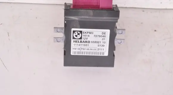 BMW 1 E81 E87 Fuel injection pump control unit/module 7276046