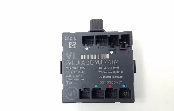 Mercedes-Benz C W204 Door control unit/module A2129004402