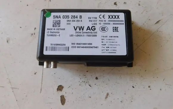 Volkswagen T-Roc Other control units/modules 5NA035284B