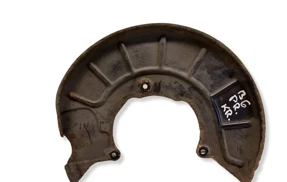 Volkswagen PASSAT B6 Front brake disc dust cover plate 
