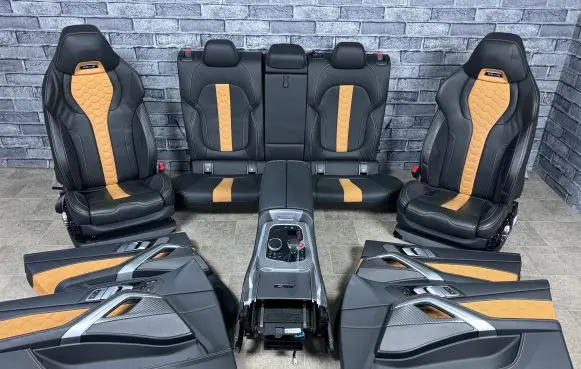 BMW X6M G06 F96 Seat and door cards trim set 