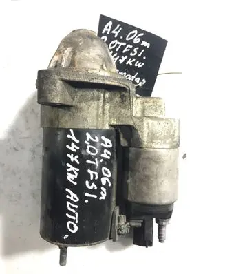 Audi A4 S4 B7 8E 8H Starter motor 06B911023A 0001107427