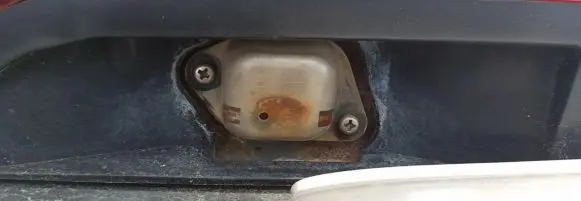 Mazda 323 F Number plate light