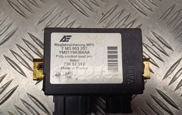 Volkswagen Sharan Immobilizer control unit/module 7M3953257 YM2119A366AA