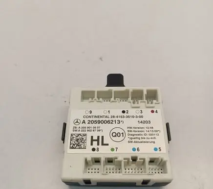 Mercedes-Benz C W205 Door control unit/module A2059006213 A2059010507