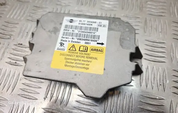 Mini One - Cooper Coupe R56 Airbag control unit/module 3454346 65773454346 610067400N
