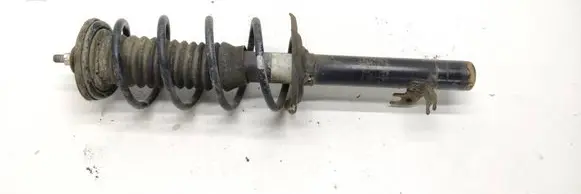 Front shock absorber with coil spring