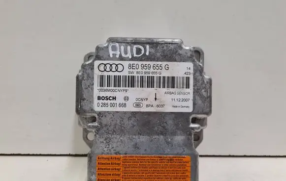 Audi A4 S4 B8 8K Airbag control unit/module 8E0959655G 0285001668