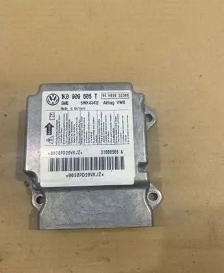 Volkswagen Golf V Airbag control unit/module 1K0909605T 5WK43412 0038PD20VKJZ
