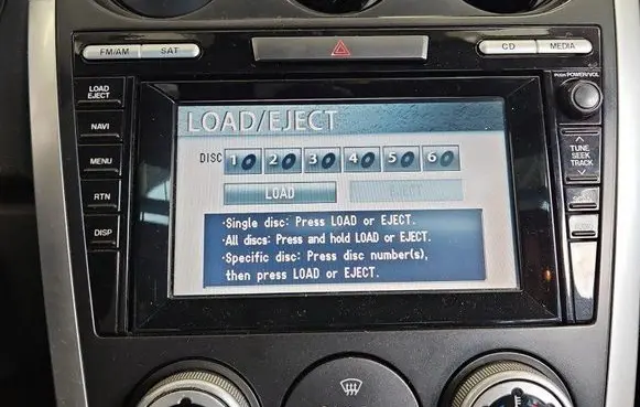 Mazda CX-7 Radio/CD/DVD/GPS head unit 14795410 IMPRK1462732