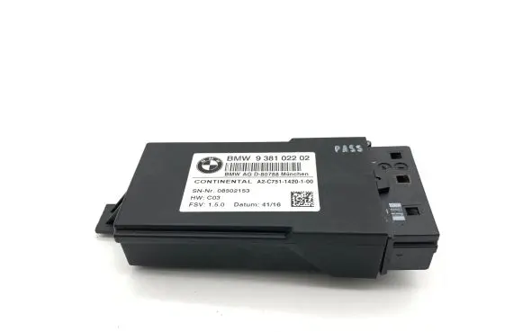 BMW 7 G11 G12 Seat heating relay 9381022