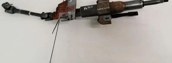 Steering wheel axle