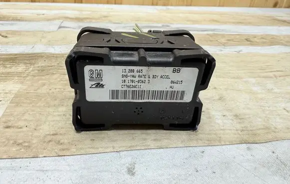 Opel Zafira B ESP acceleration yaw rate sensor 13208665 10170103623 CT76E26E1I