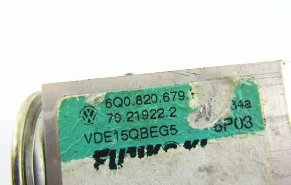 Skoda Rapid (NH) Air conditioning (A/C) expansion valve 6Q0820679