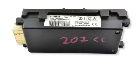 Peugeot 207 CC Other control units/modules 9665099680 0304048 S122288001F
