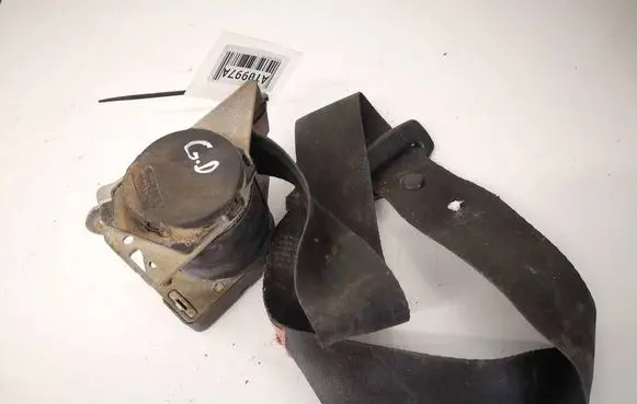 Volkswagen PASSAT B3 Rear seatbelt 357857805