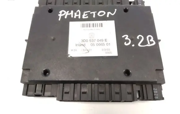 Volkswagen Phaeton Comfort/convenience module 3D0937049E 1040056515