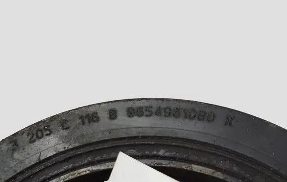 Peugeot 407 Crankshaft pulley 9654961080