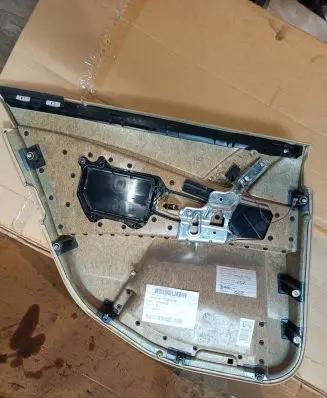 Rear door card panel trim