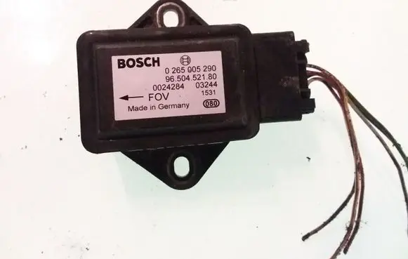 Peugeot 307 ESP acceleration yaw rate sensor 0265005290 0024284 03244