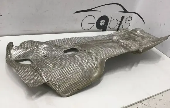 Heat shield in engine bay