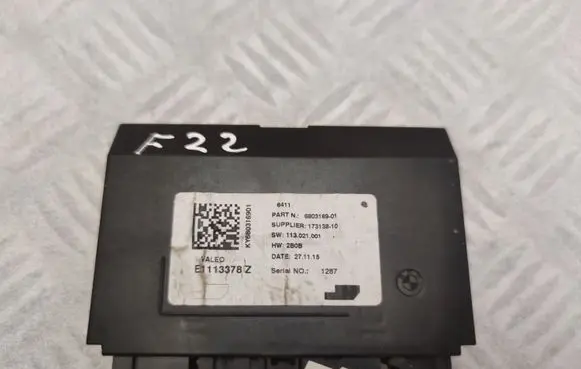 BMW 2 F22 F23 Other control units/modules 680316901 6803169 17313810