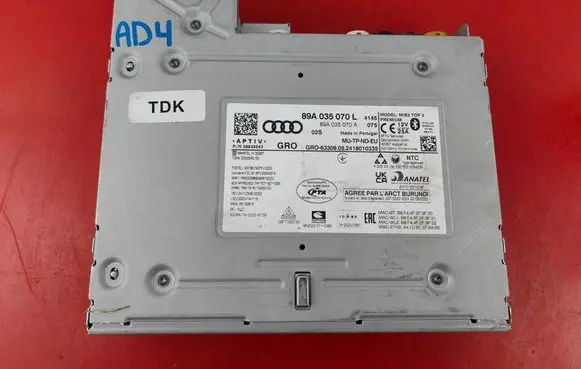Audi Q4 Sportback e-tron GPS navigation control unit/module 89A035070L
