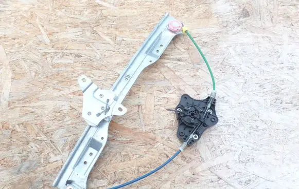 Opel Corsa D Front window lifting mechanism without motor 13298154