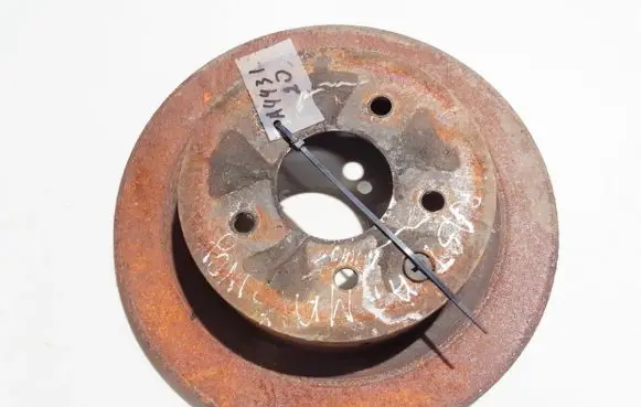 Nissan X-Trail T31 Rear brake disc ventiliuojamas