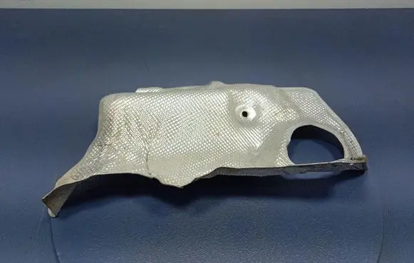 Audi Q7 4L Exhaust heat shield 4M1825643K