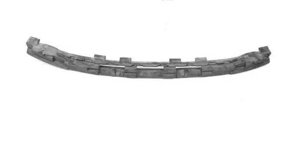 Front bumper foam support bar