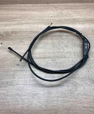 BMW 5 F10 F11 Engine bonnet/hood lock release cable 7255801 Used
