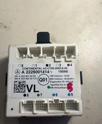 Mercedes-Benz GLC X253 C253 Door control unit/module A2229001414 A2229015403 C7452850800