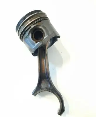 Piston with connecting rod