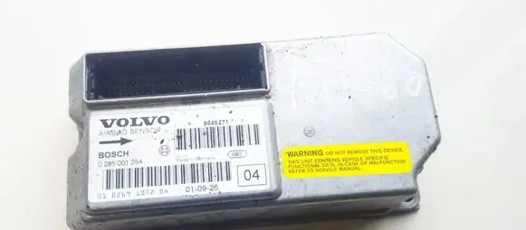 Volvo S60 Airbag control unit/module 8645271 0285001254