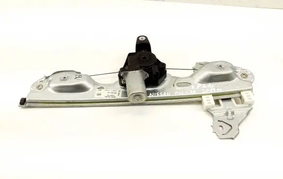 Nissan Pulsar Rear door window regulator with motor 827013ZL0A GB558LC