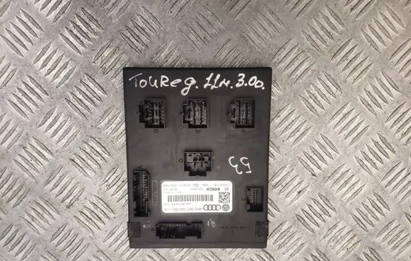 Volkswagen Touareg II Central body control module 4H0907063BD